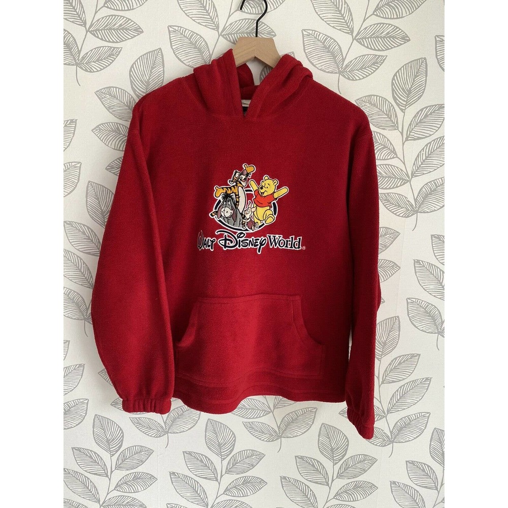 Walt Disney Vintage Pooh Fleece Hoodie, Size - XL
